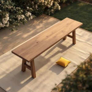 Carmel Oak Dining Bench
